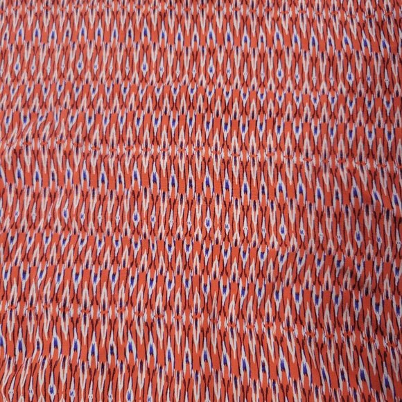 Joie Women Red & White Abstract Patterned Silk Sleeveless Blouse Size XS - Picture 2 of 8